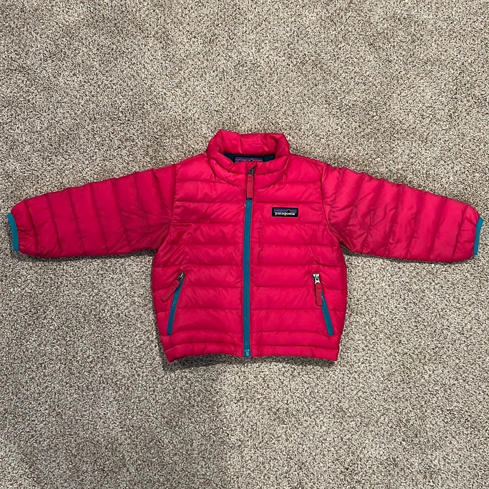Patagonia Hot Pink Coat 12-18M